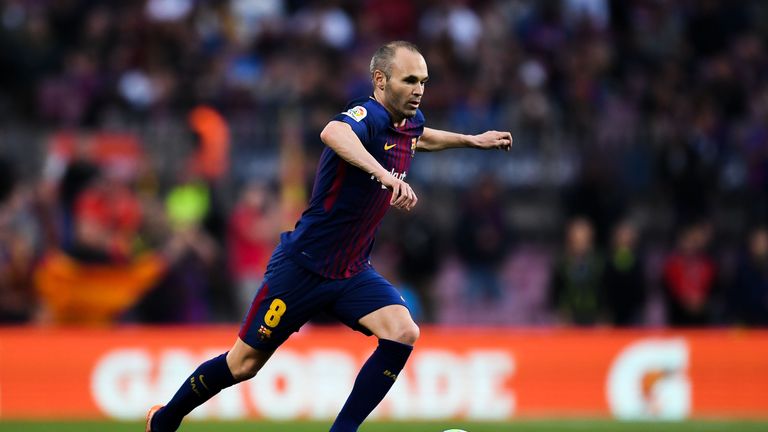 Andres Iniesta is in the Spain squad