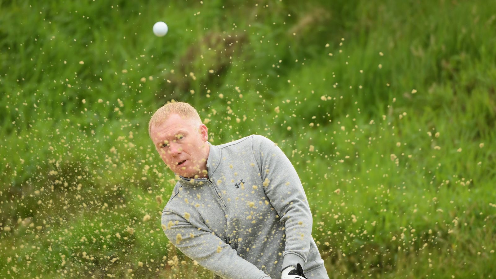 WATCH: Paul Scholes holes a cracking bunker shot at Wentworth | Golf ...