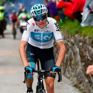 Chris Froome won a thrilling finish to win atop Monte Zoncolan