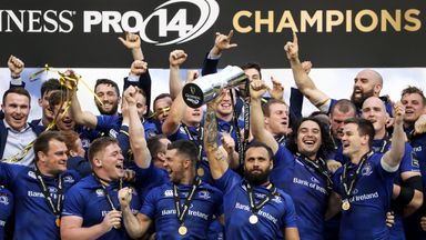 Leinster won a PRO14 and Champions Cup double last season