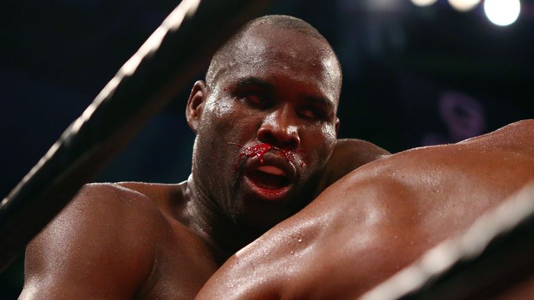 Stevenson's nose bloodied late in the fight