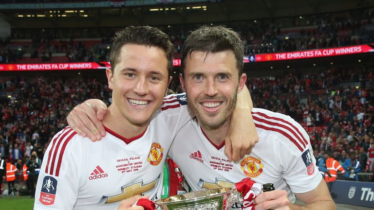 Michael Carrick won 12 major trophies during his time at Man Utd.