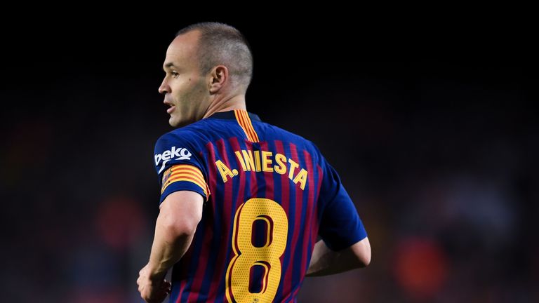 Andres Iniesta will leave Barcelona this summer after 22 years at the club