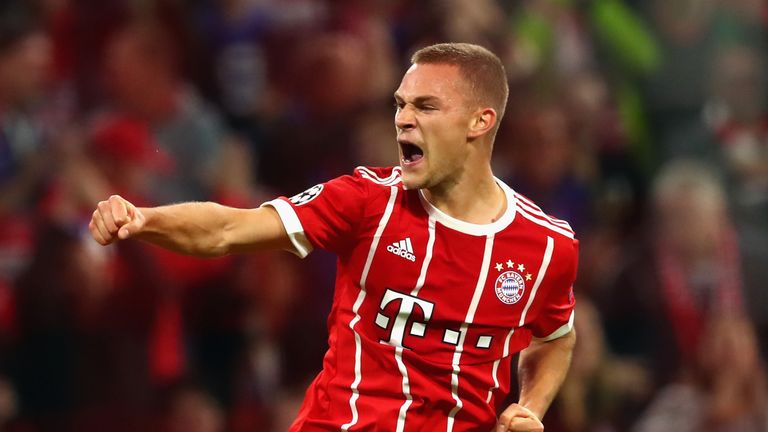 Joshua Kimmich scored after three minutes at the Bernabeu