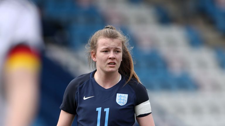 Lauren Hemp won the England Young Player of the Year award in 2017