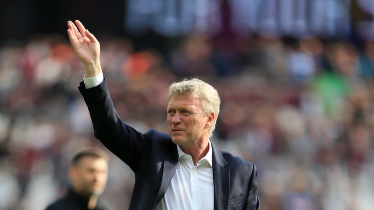 Moyes led West Ham to a 13th place finish this season