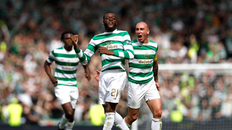 Olivier Ntcham scored the second goal for Celtic