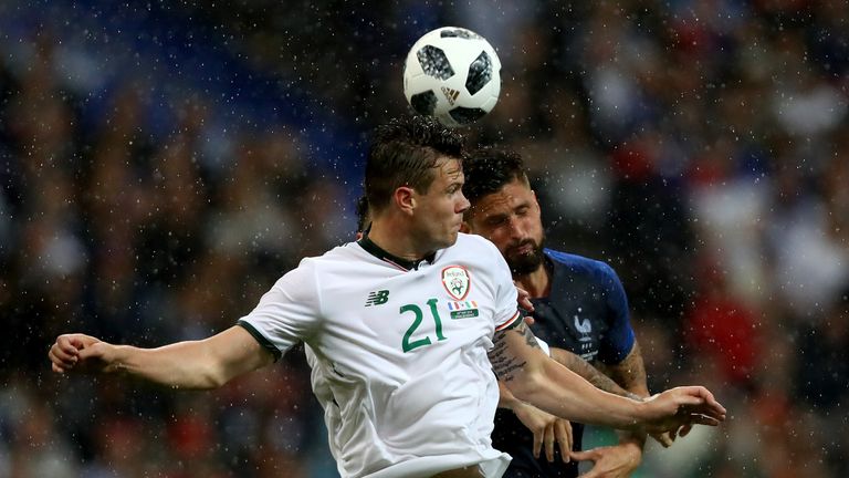 Long has won eight caps for Ireland