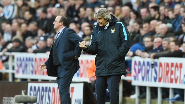 Pellegrini won the Premier League in his three-year spell at Man City