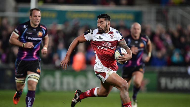 Charles Piutau's running game has been one of the highlights of Ulster's season