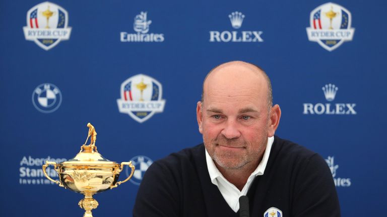 Thomas Bjorn has now completed his team of assistant captains for the Ryder Cup