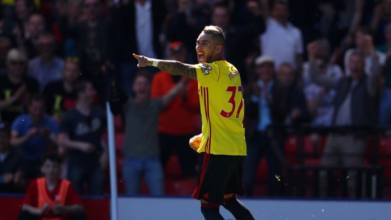 Roberto Pereyra joined Watford from Juventus in 2016