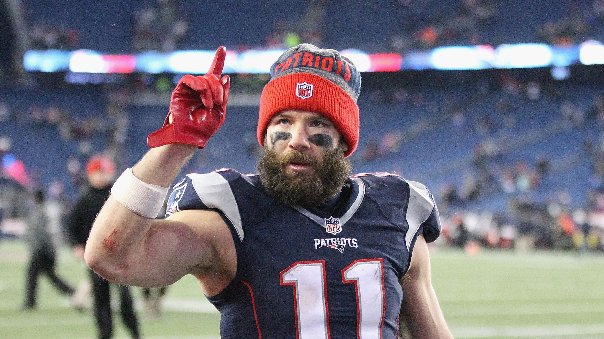 Patriots WR Julian Edelman faces four-game suspension