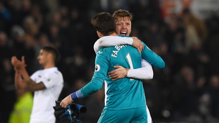 Alfie Mawson and Lukasz Fabianski are wanted by West Ham