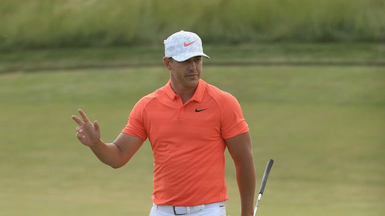 Koepka is one of four players tied for the lead