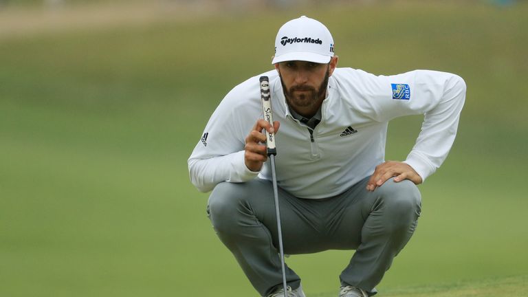 Dustin Johnson added a 67 to his opening 69 at Shinnecock Hills