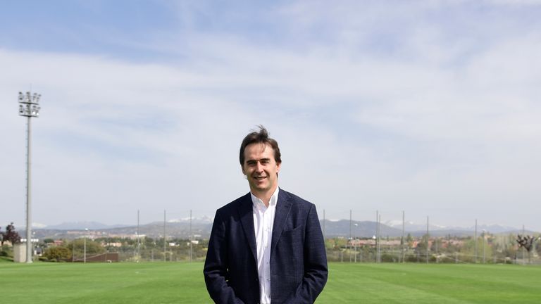 Julen Lopetegui has signed a three-year contract with Real Madrid