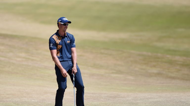 Henrik Stenson likened the greens at Chambers Bay to 'broccoli'