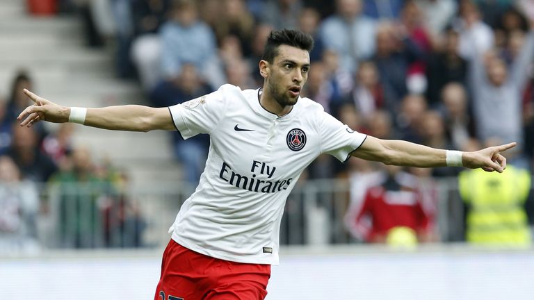 West Ham were interested in signing Javier Pastore before Roma completed their deal