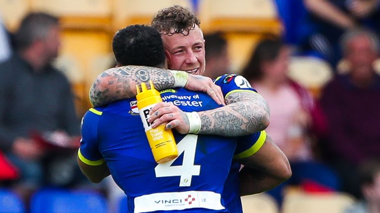 Josh Charnley notched the 200th try of his career to help dump his old side out at the quarter-final stage 