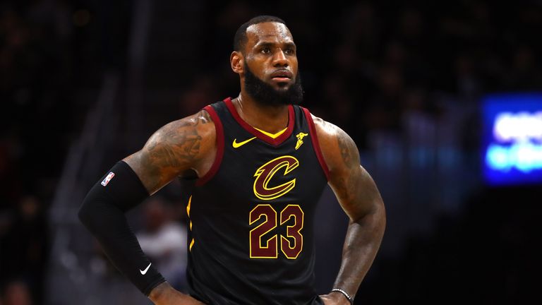 LeBron James and Cleveland were beaten 4-0 by Golden State in the NBA Finals