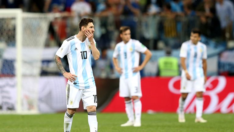 Argentina face Nigeria in a must-win match on Tuesday