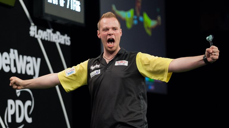 Max Hopp has thrilled the home crowd