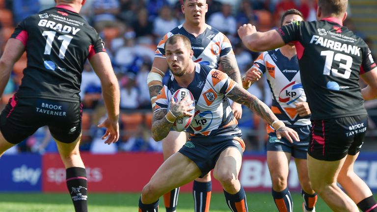 Record-breaking Featherstone Rovers winger Luke Briscoe is on the shortlist for Championship player of the year