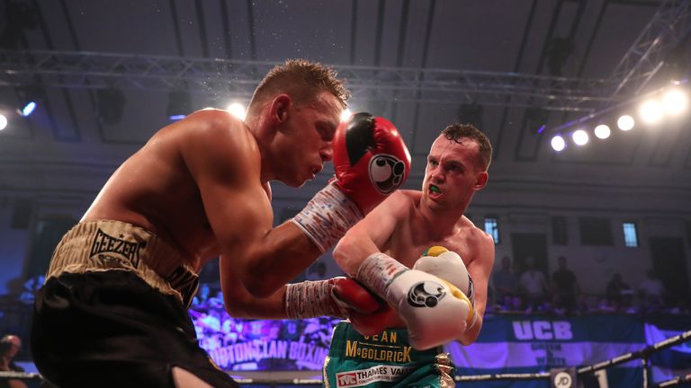 McGoldrick fights in Wales for the firs time in his pro career