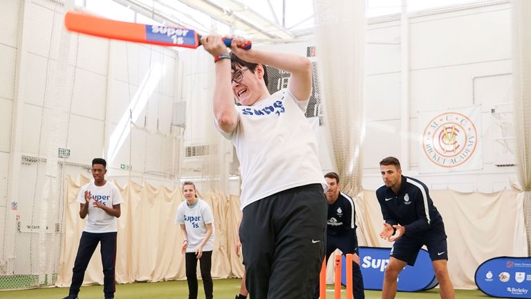 Super 1s is one of a number of schemes run by Lord's Taverners to help disadvantaged and disabled young people
