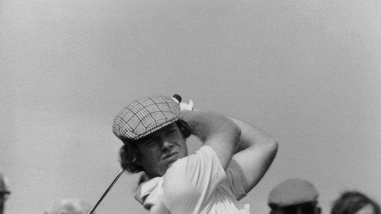  Tom Watson at The Open in 1975