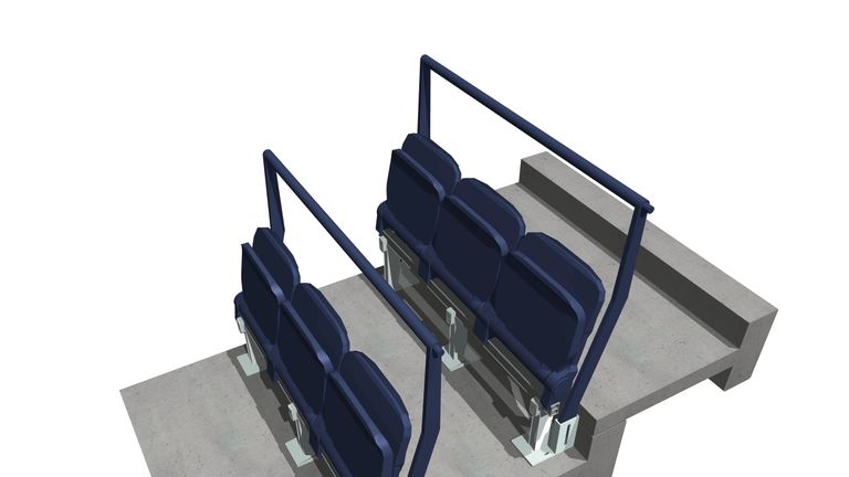 Tottenham are proposing "a concept whereby safety and spectator comfort are given equal precedence"