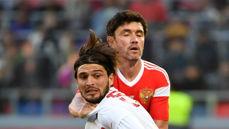Russia and Turkey drew their international friendly game on Tuesday