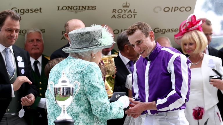 Ryan Moore - top jockey at Royal Ascot
