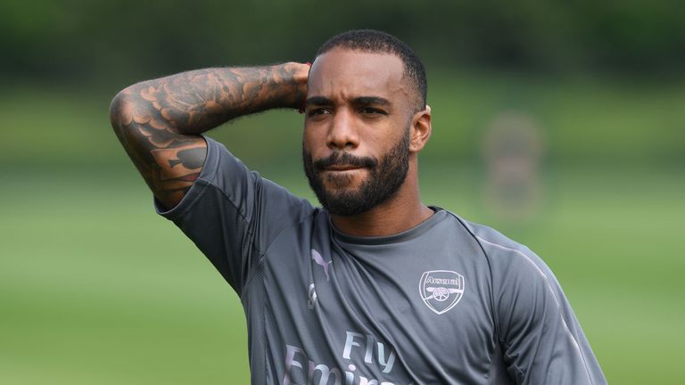 The France international started Arsenal's first three league games as a substitute