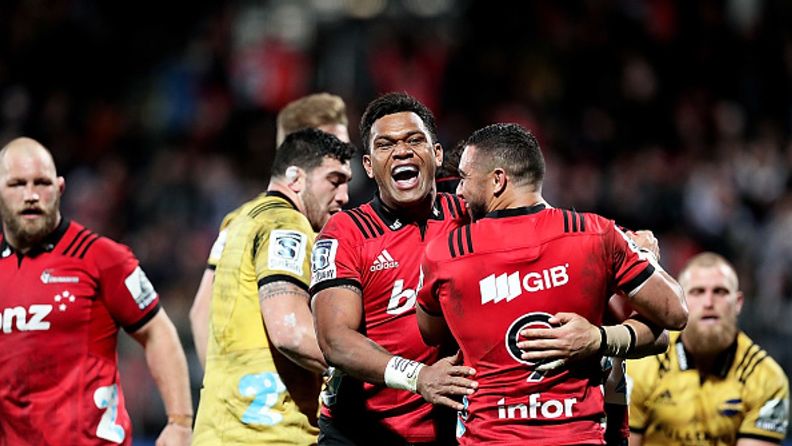 Crusaders 3012 Hurricanes Super Rugby champions clinch final spot