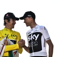 Chris Froome (right)