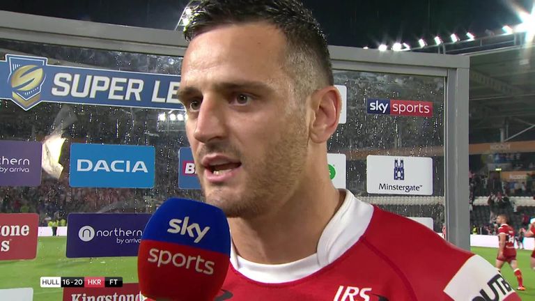 Man of the match Craig Hall chats to Sky Sports after a try-scoring second debut for Hull KR