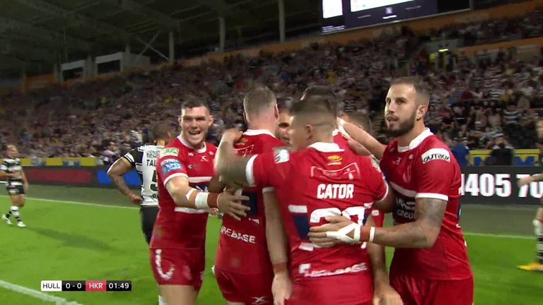 Highlights of Hull KR's derby Super League victory over Hull FC on Friday