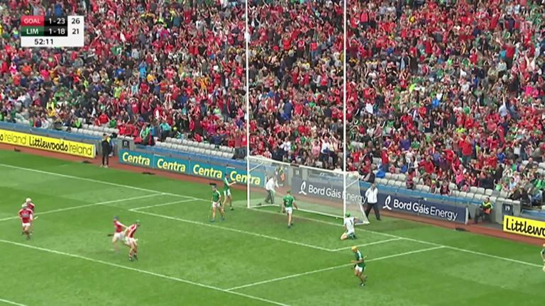 Highlights of Cork against Limerick in the All-Ireland Senior Hurling Championship semi-final.