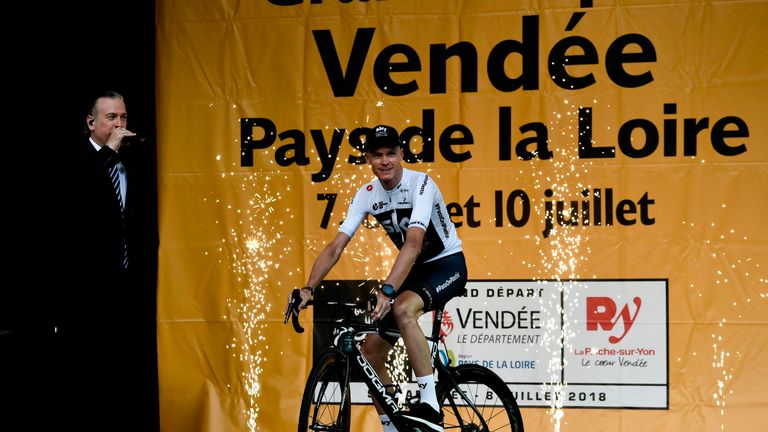 Froome and Team Sky were jeered at the Tour de France team presentation