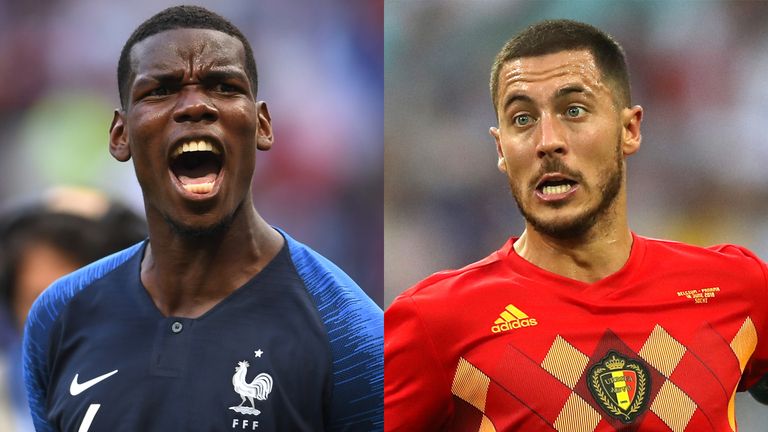 France and Belgium will meet for the 74th time in all competitions on Tuesday