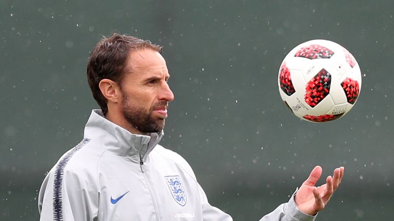 Gareth Southgate has received praise for England's style of play in Russia and his side's success from set-pieces