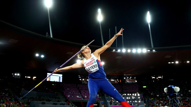 Goldie Sayers will be part of the Sky Sports team at the London Stadium