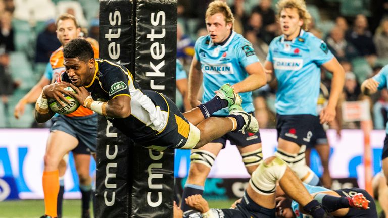 Isi Naisarani scores for the Brumbies