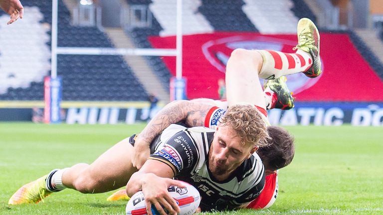 Jansin Turgut was another to cross the whitewash for the Black & Whites 