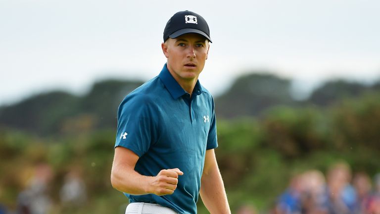 Jordan Spieth picked up six shots during a blemish-free third round