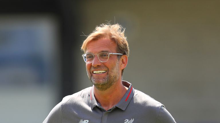 Jurgen Klopp says he's happy with the state of Liverpool's squad