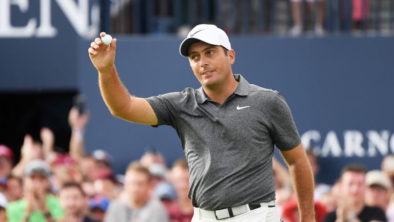 Molinari secured victory in The Open with a birdie at the 18th