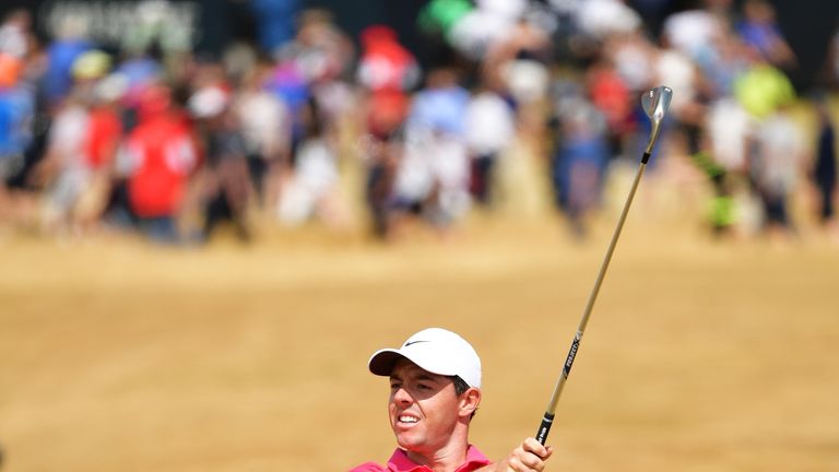 McIlroy was unable to find the birdies he needed over the last four holes